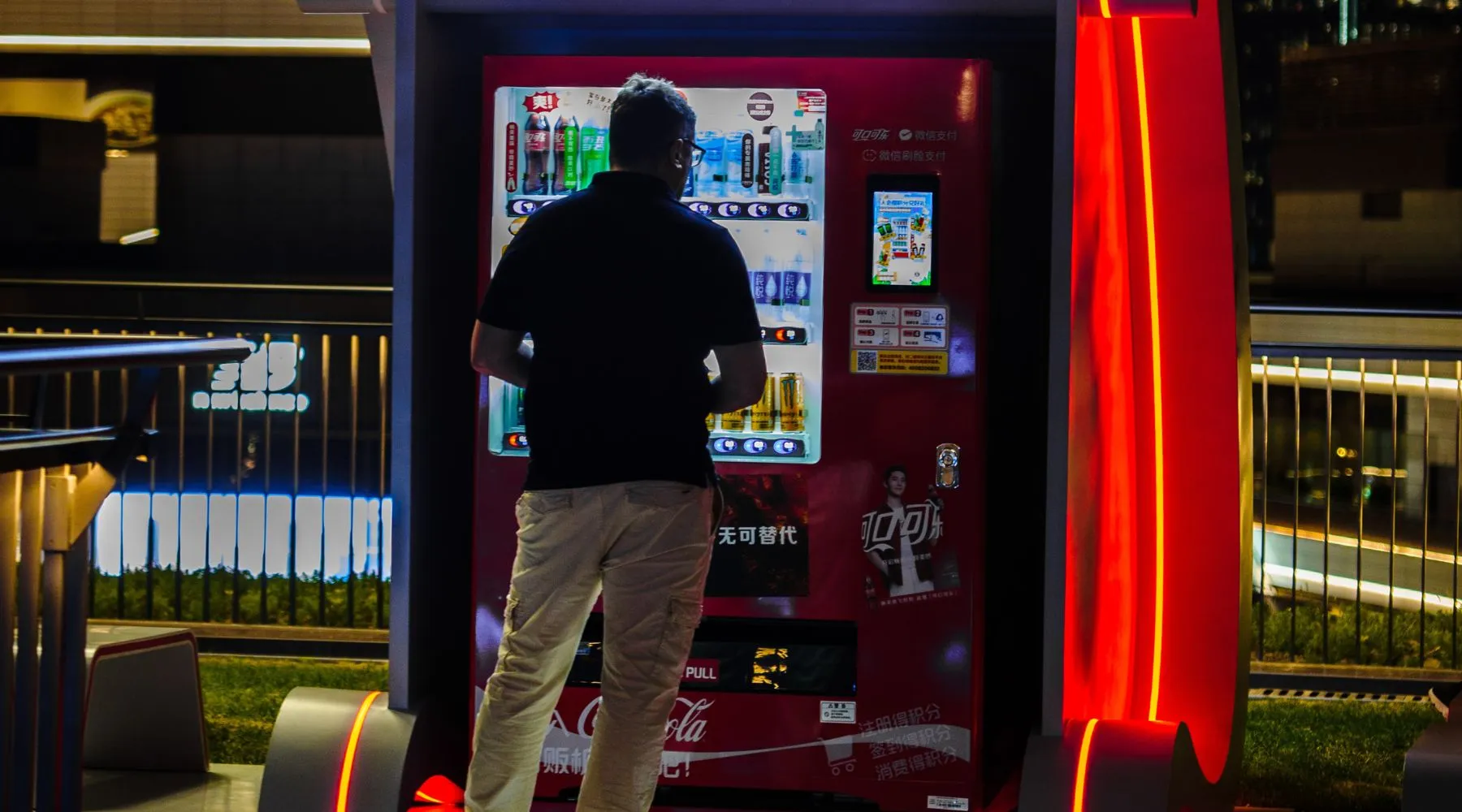 Illustrative example of do vending machines take dimes