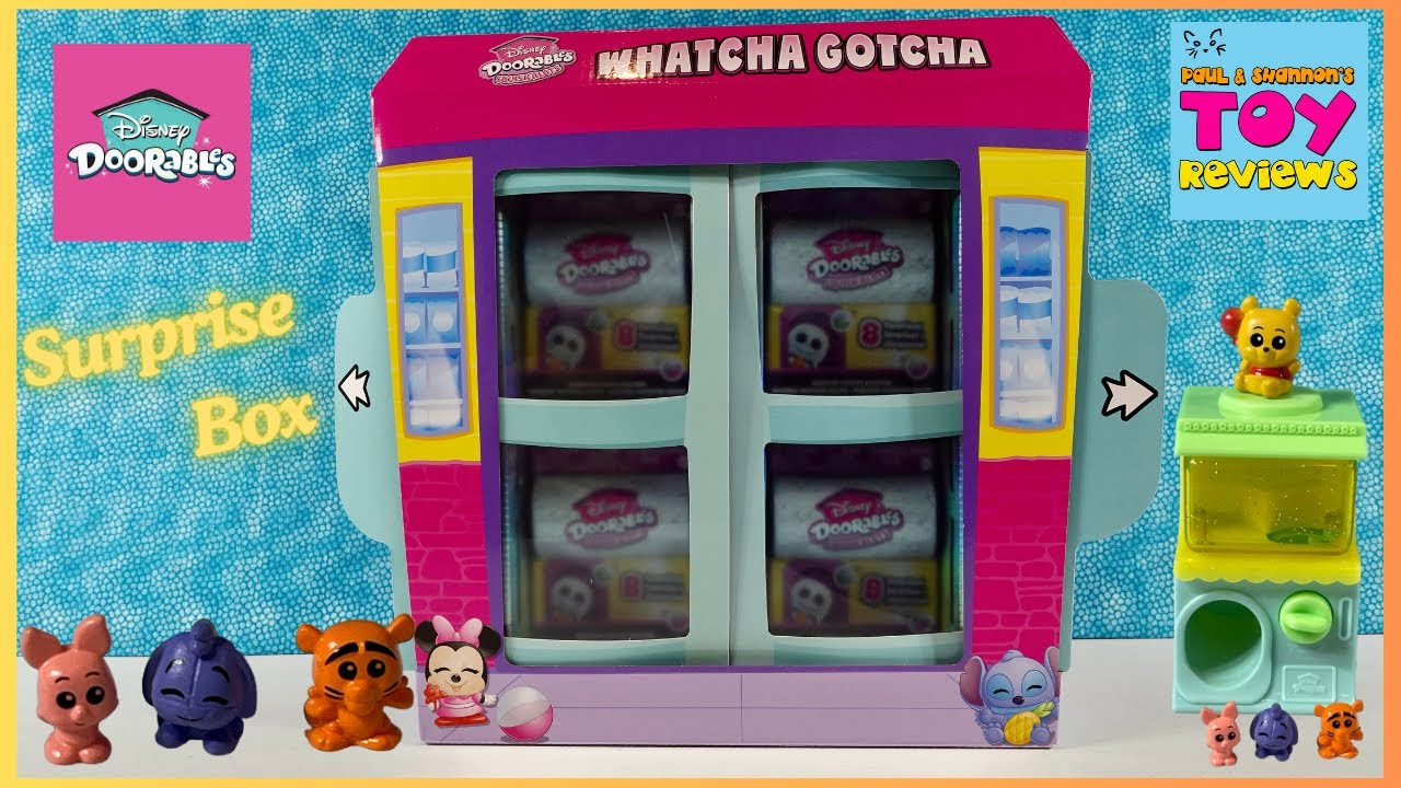Illustrative example of doorables vending machine