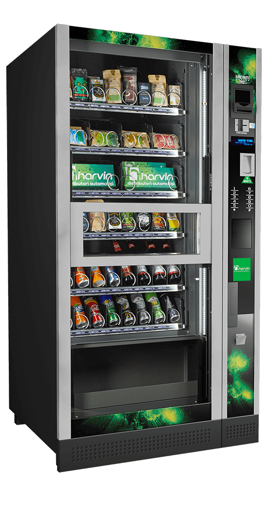 Illustrative example of edible vending machine