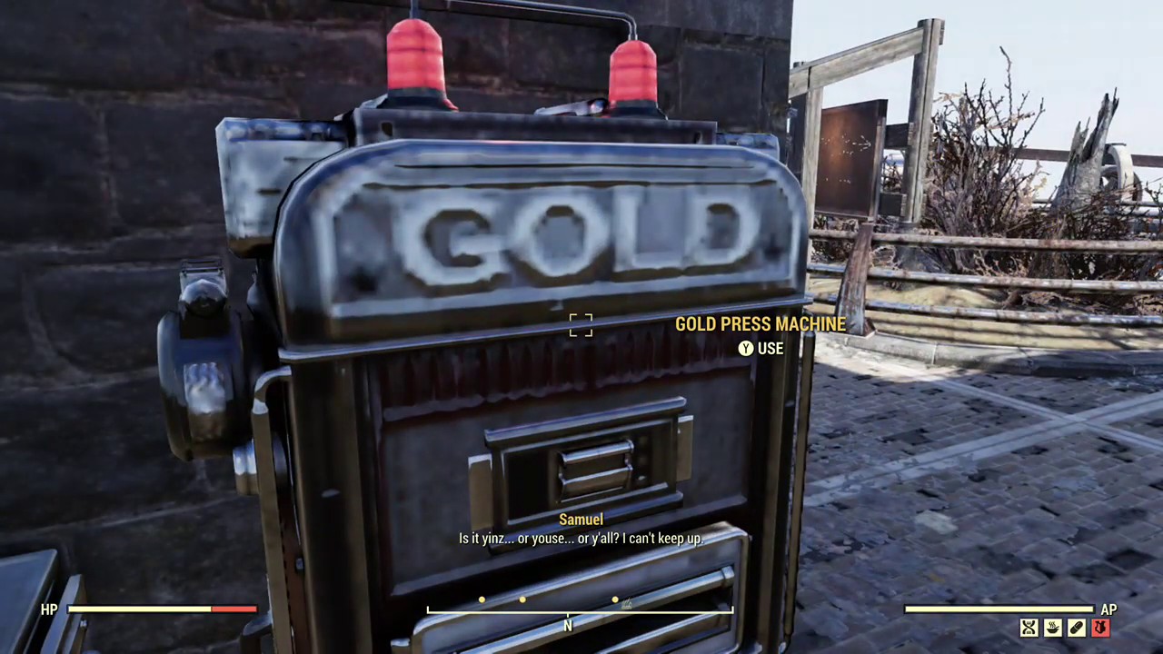 Illustrative example of fallout 76 gold vending machine
