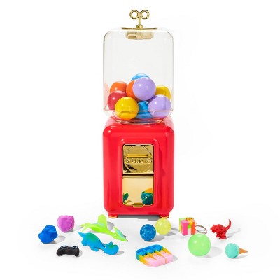 Illustrative example of fao schwarz throwback toys mystery vending machine