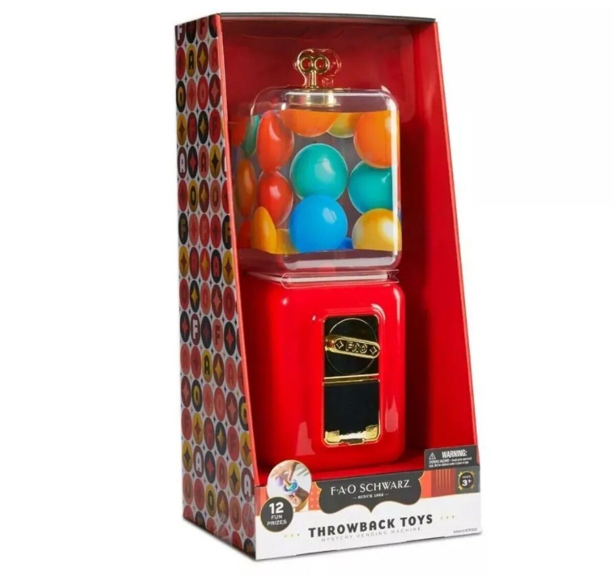 Illustrative example of fao schwarz vending machine