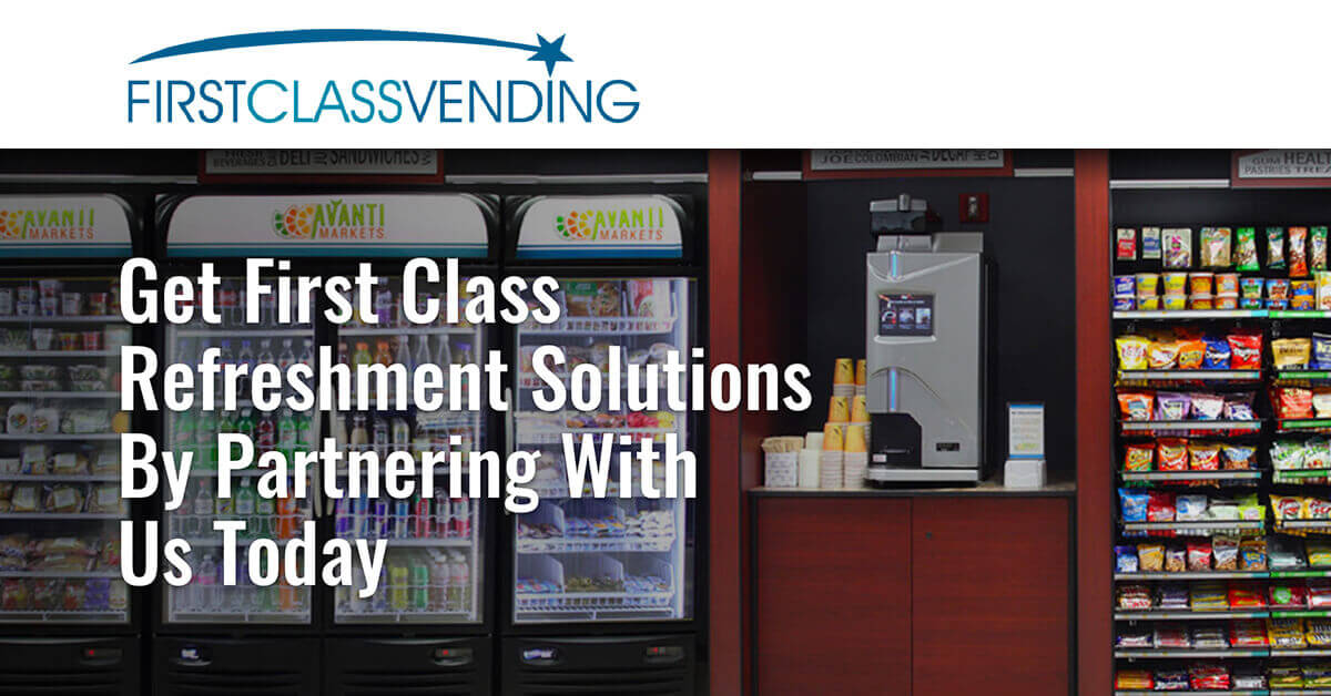 Illustrative example of first class vending machine