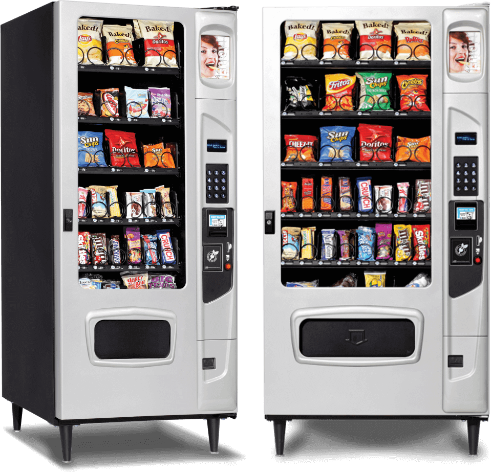 Illustrative example of first class vending machine