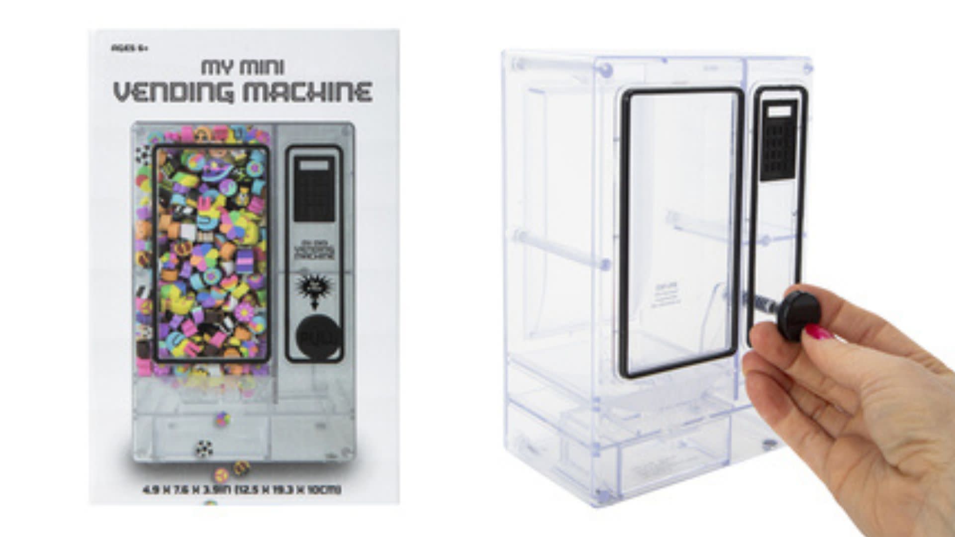 Illustrative example of five below vending machine