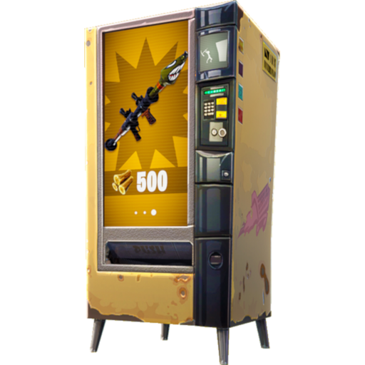 Illustrative example of fortnite vending machine