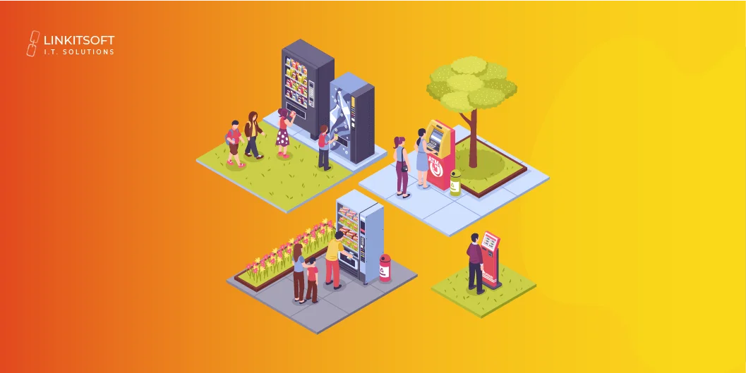 Illustrative example of free vending machine placement