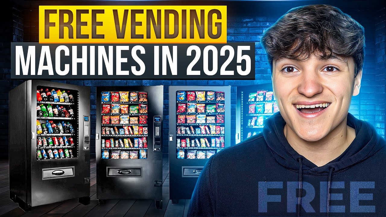 Illustrative example of free vending machines