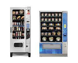 Illustrative example of frozen food vending machines