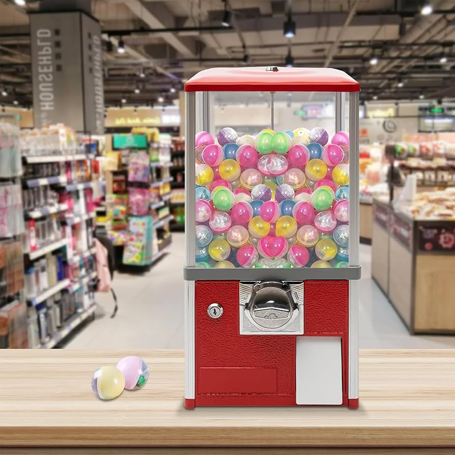 Illustrative example of gacha vending machine