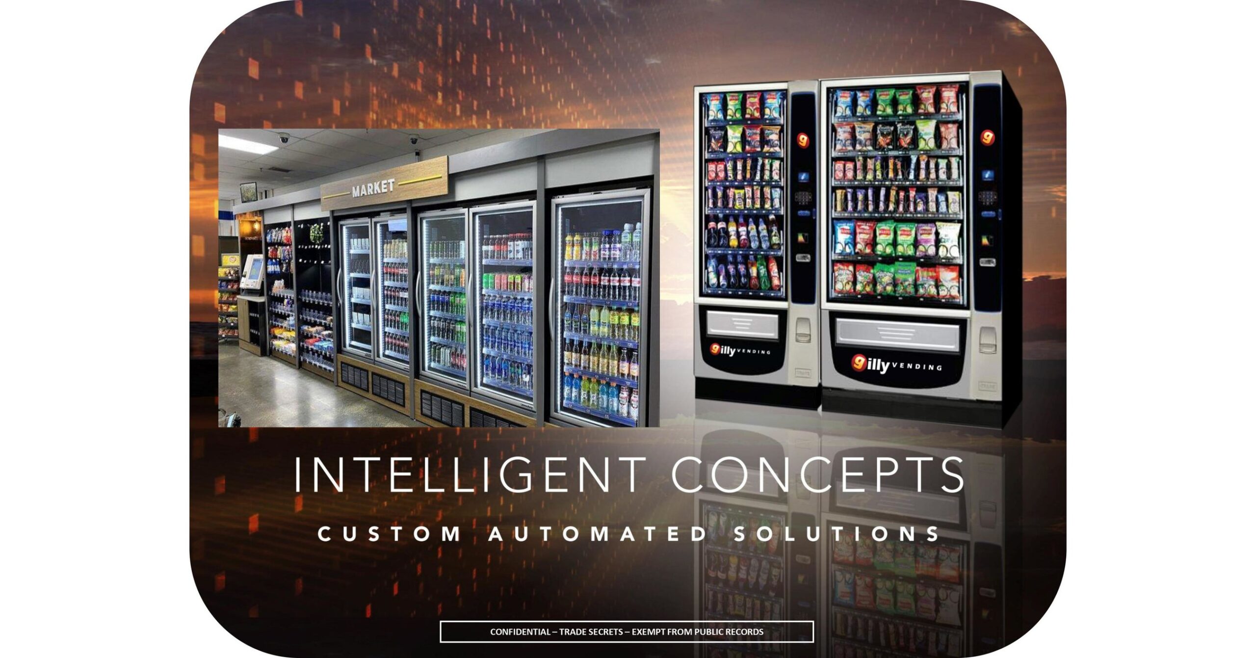 Illustrative example of gilly vending machine