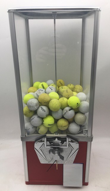 Illustrative example of golf ball vending machine