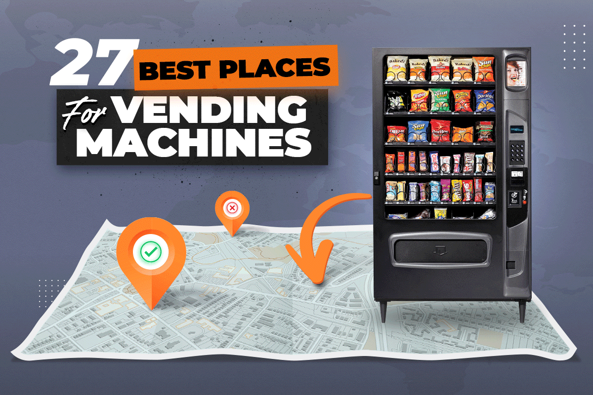Illustrative example of good vending machine locations