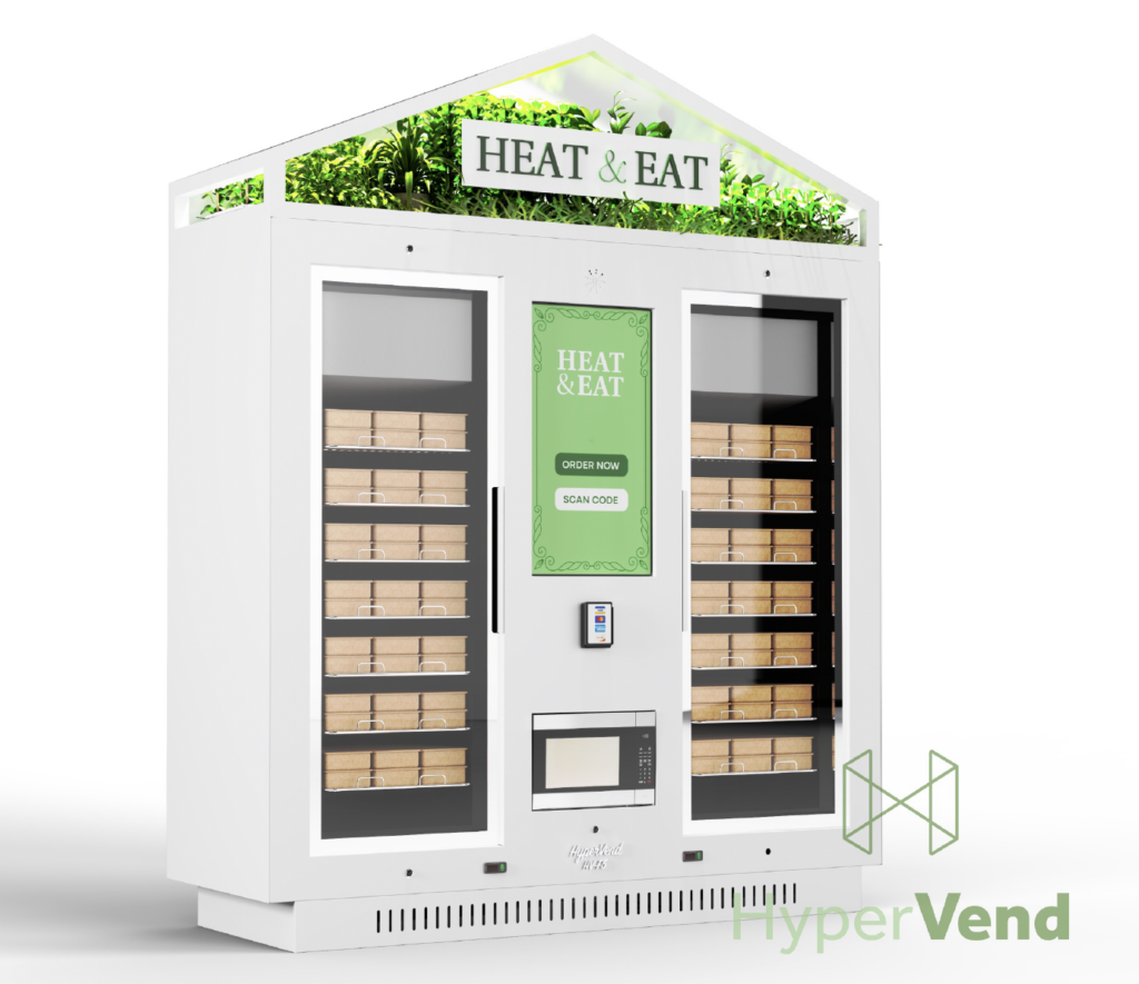 Illustrative example of grab and go vending machine