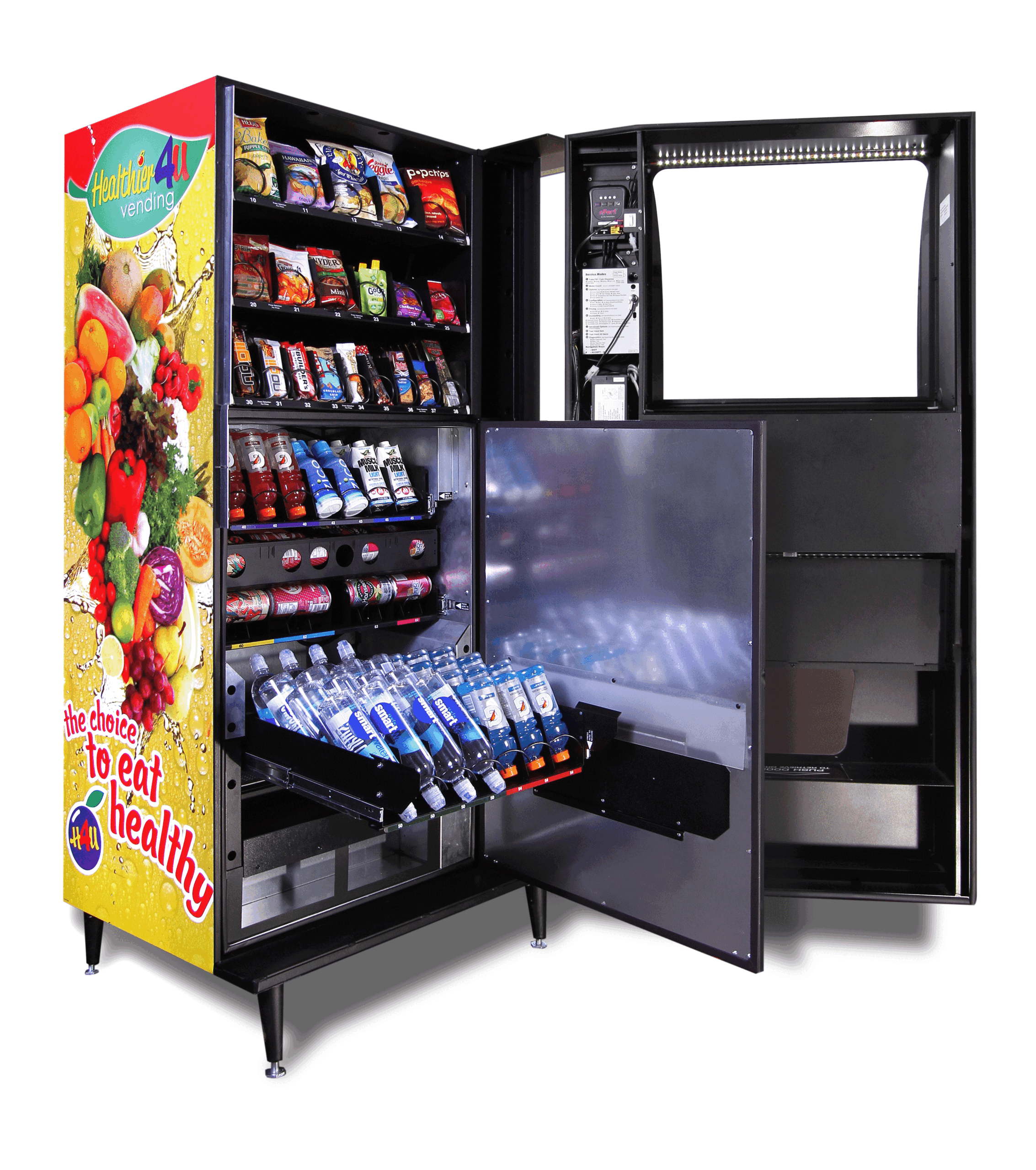 Illustrative example of healthier 4u vending machines