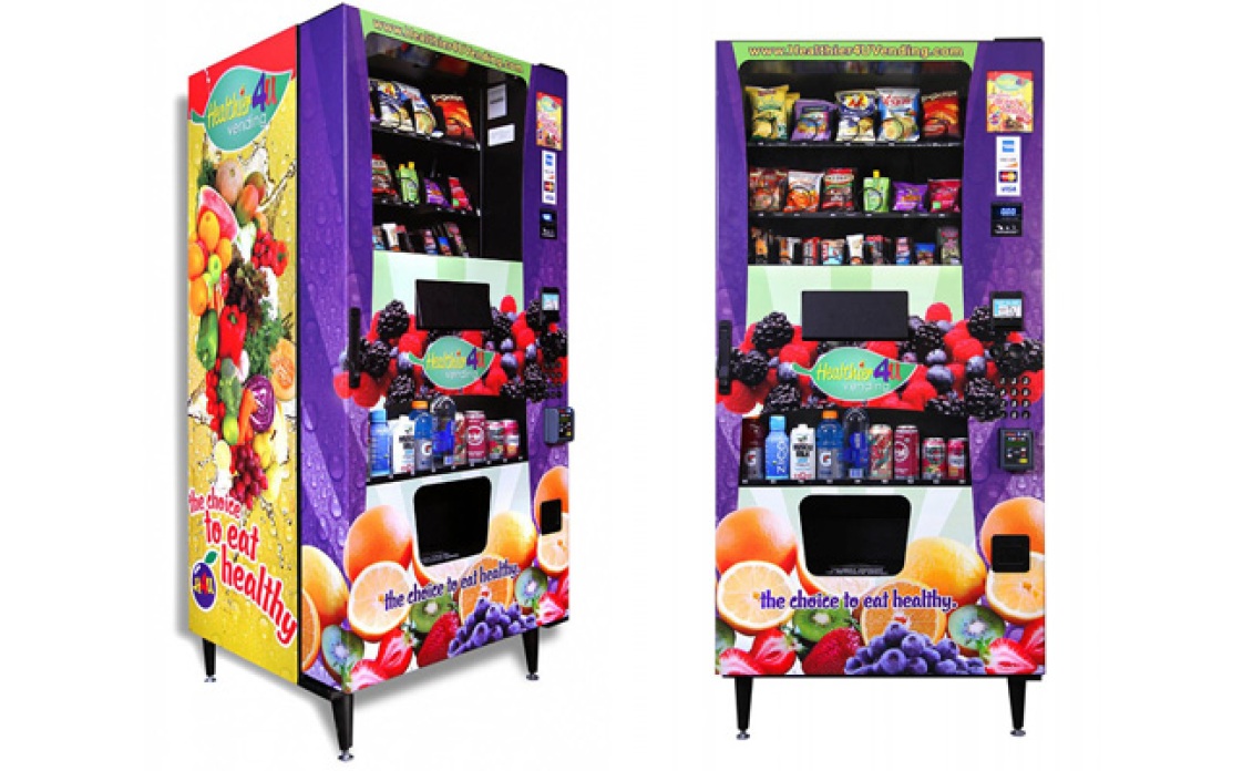Illustrative example of healthier 4u vending machines