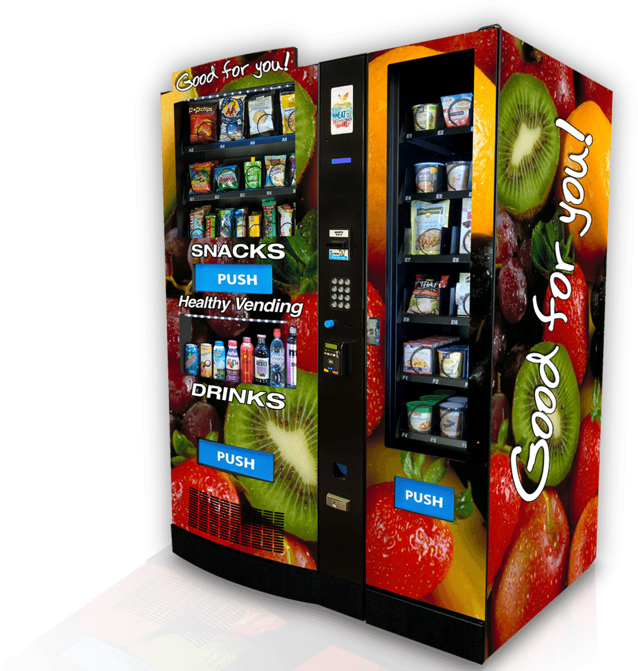 Illustrative example of healthy vending machine business
