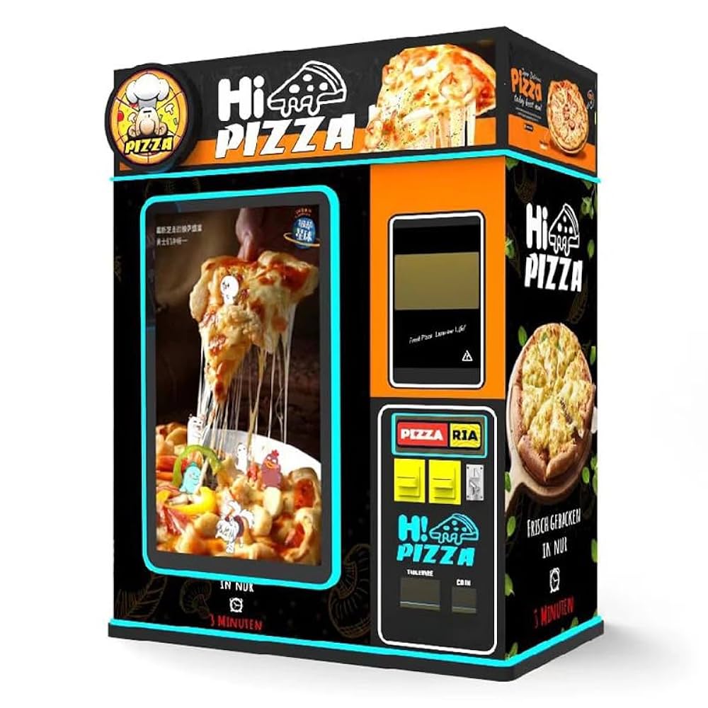 Illustrative example of hot food vending machine for sale