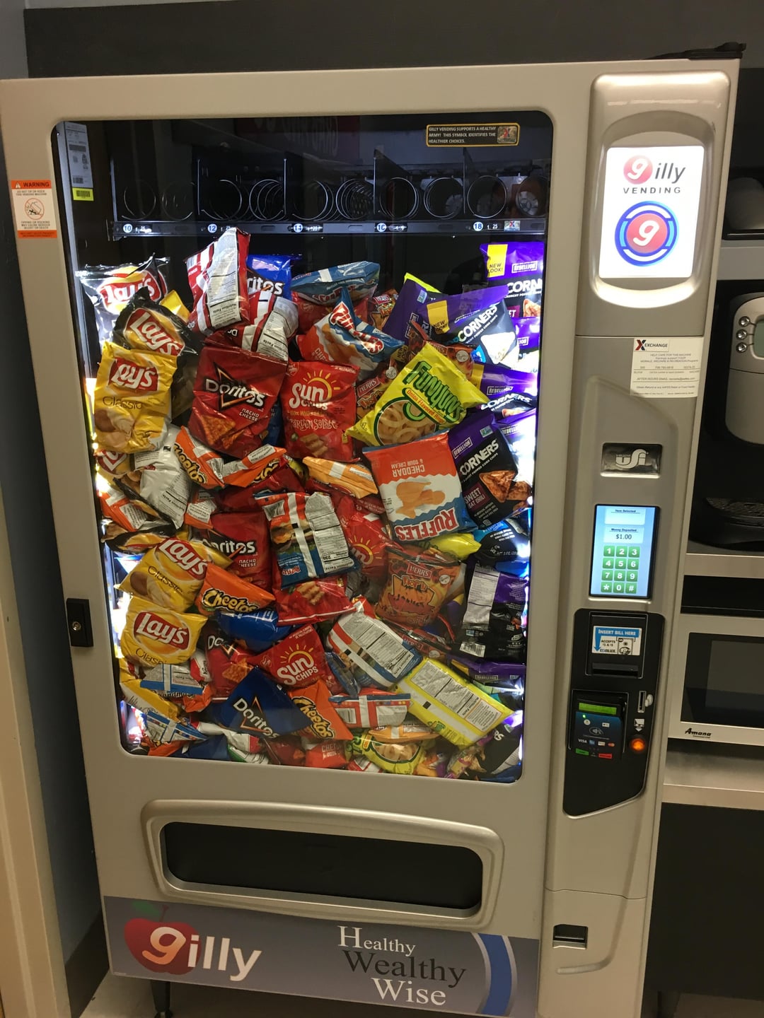 Illustrative example of hot to hack a vending machine