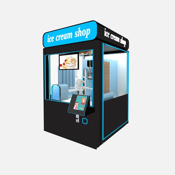 Illustrative example of ice cream vending machine for sale