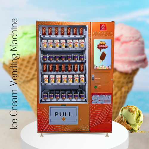 Illustrative example of ice cream vending machines for sale