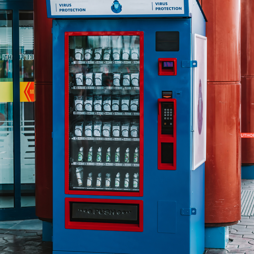 Illustrative example of innovative vending machines