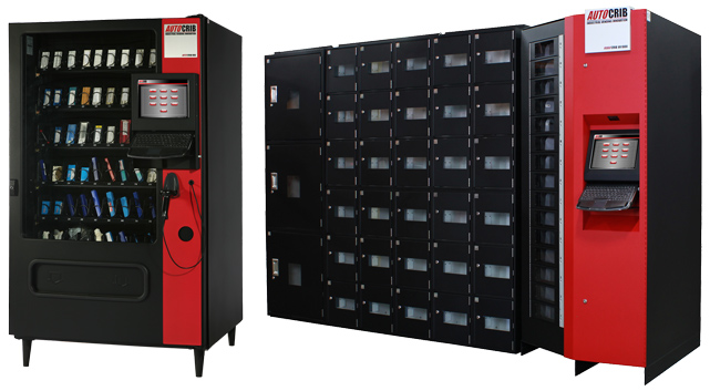 Illustrative example of inventory vending machine