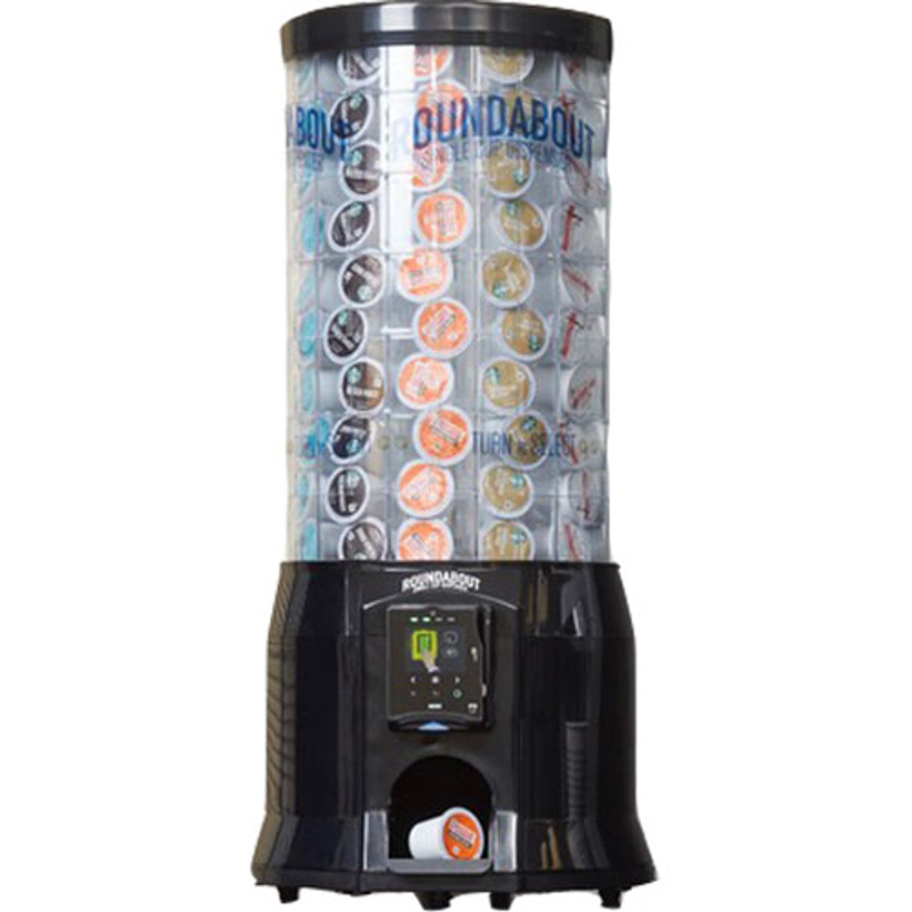Illustrative example of k cup vending machine