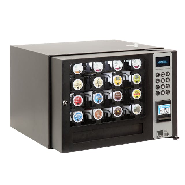 Illustrative example of keurig cup vending machine