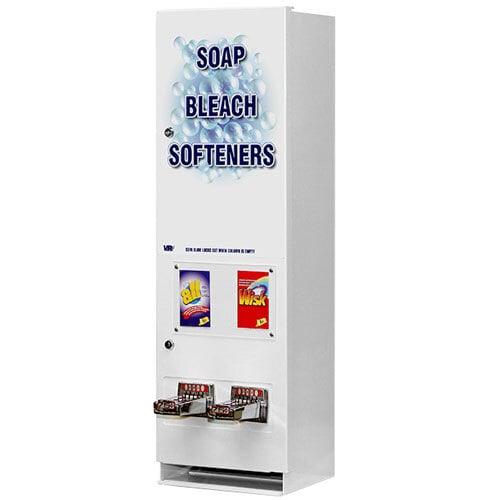 Illustrative example of laundry soap vending machines