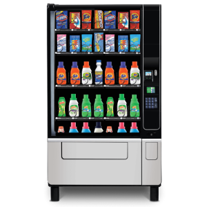 Illustrative example of laundry vending machine
