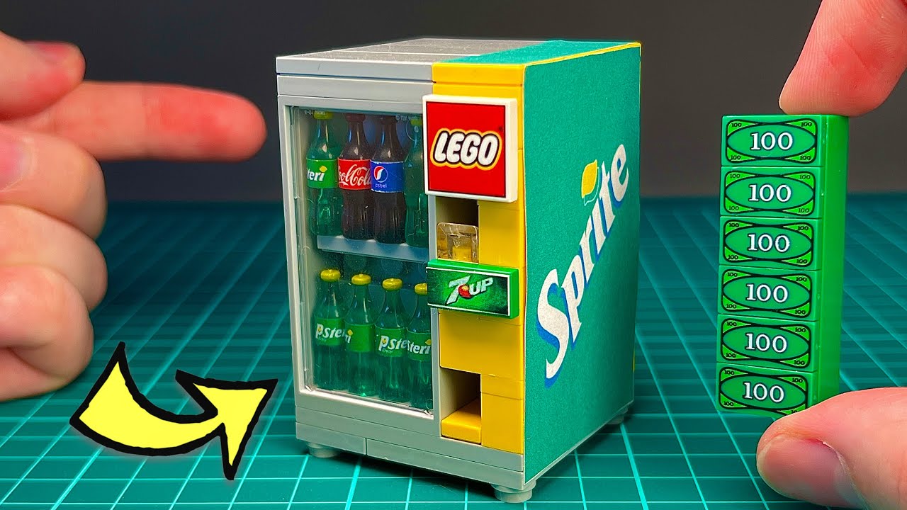 Illustrative example of lego soda vending machine