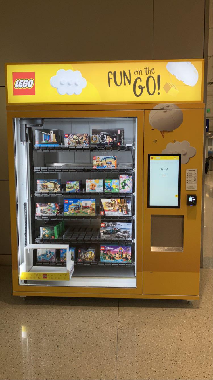 Illustrative example of lego vending machines