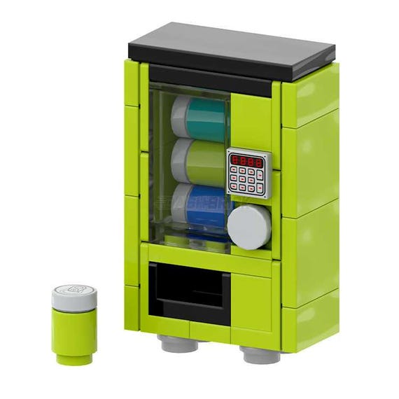 Illustrative example of lego vending machines