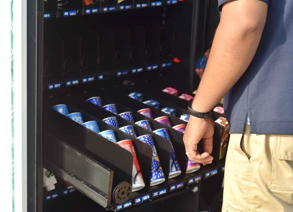 Illustrative example of little vending machines