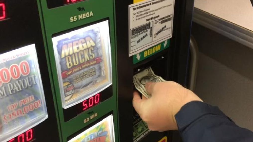 Illustrative example of lottery ticket vending machine