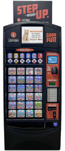 Illustrative example of lottery vending machine near me