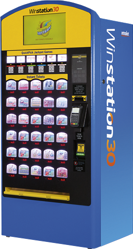 Illustrative example of lottery vending machines near me
