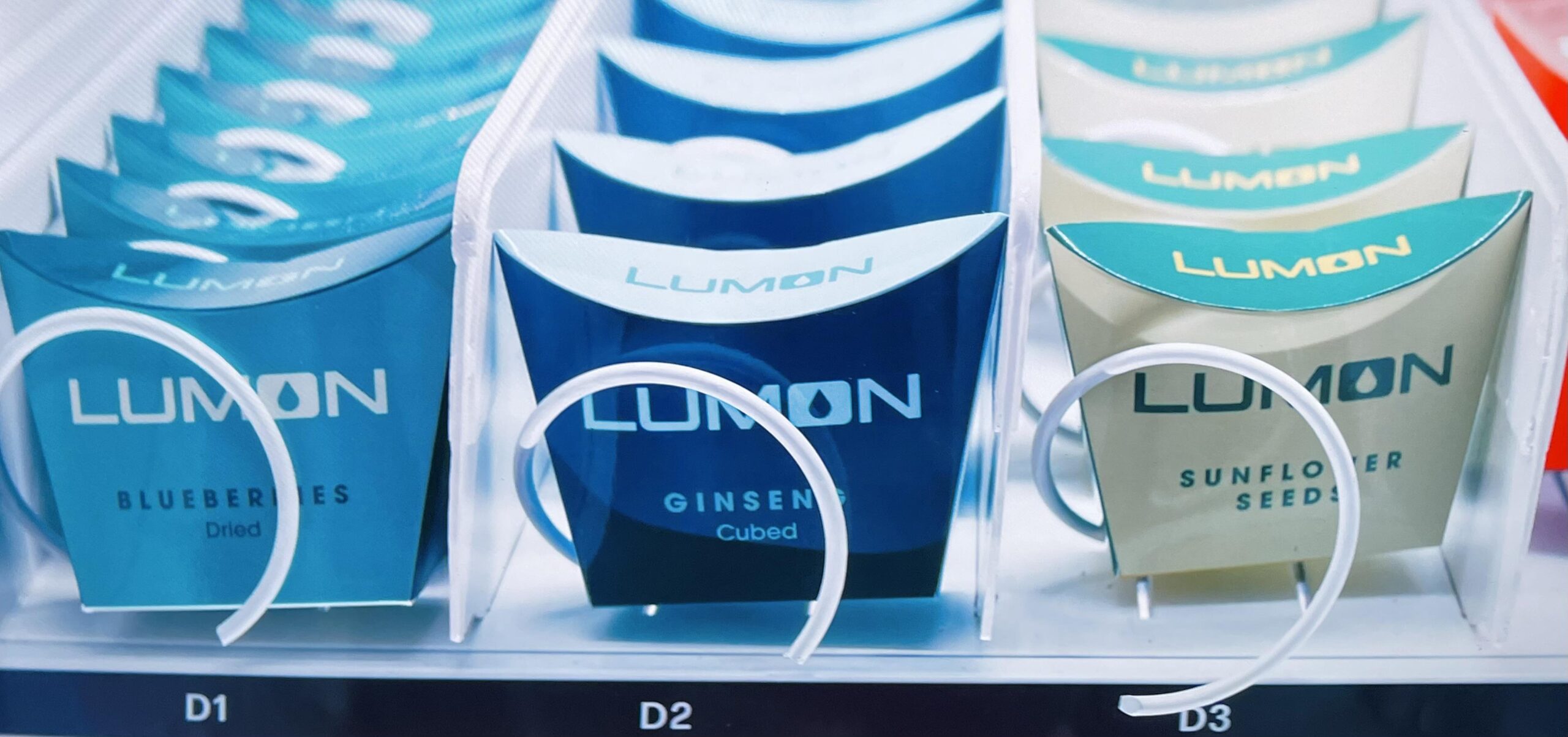 Illustrative example of lumon vending machine