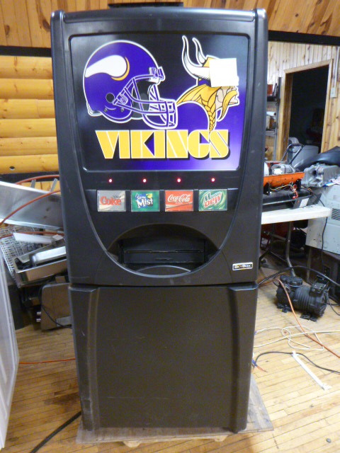 Illustrative example of maytag skybox vending machine