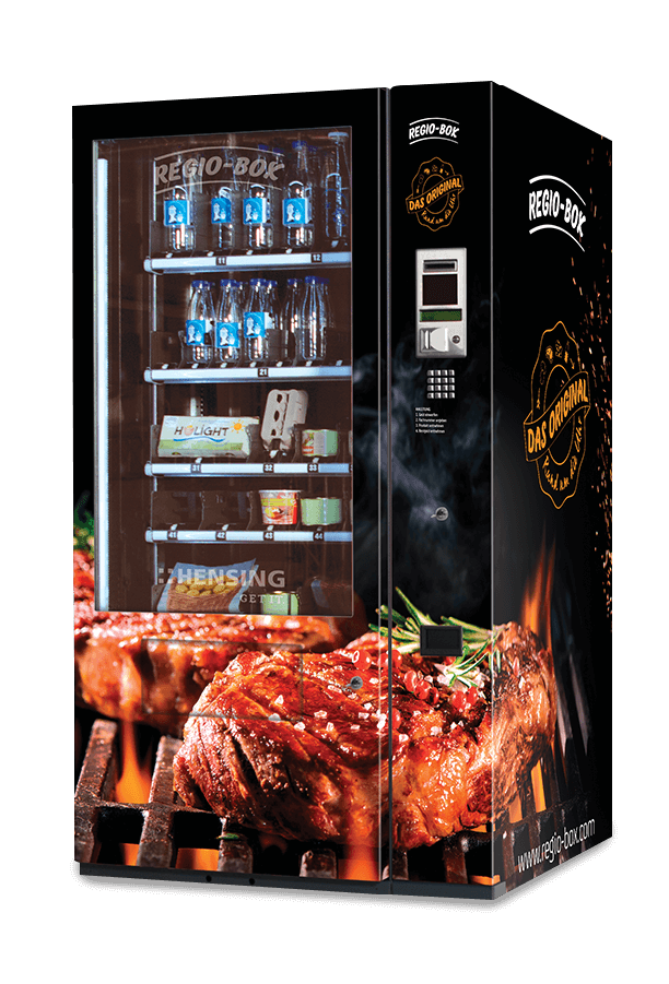 Illustrative example of meat vending machine manufacturer