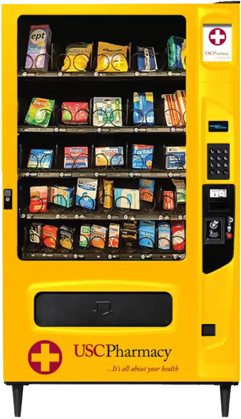 Illustrative example of medical vending machine