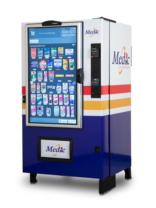 Illustrative example of medicine vending machine