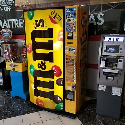 Illustrative example of m&m vending machine