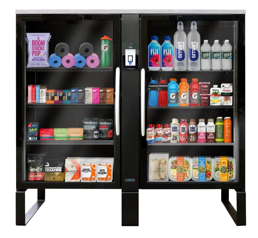Illustrative example of modern vending machine