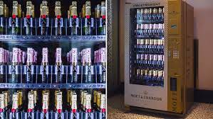 Illustrative example of moet vending machine