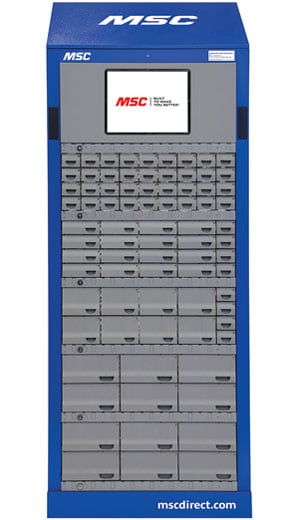 Illustrative example of msc industrial vending machines