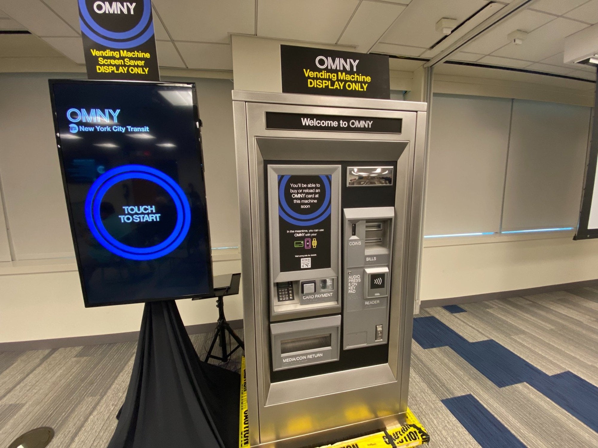 Illustrative example of mta vending machines