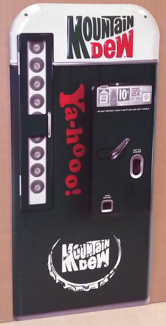 Illustrative example of mtn dew vending machine