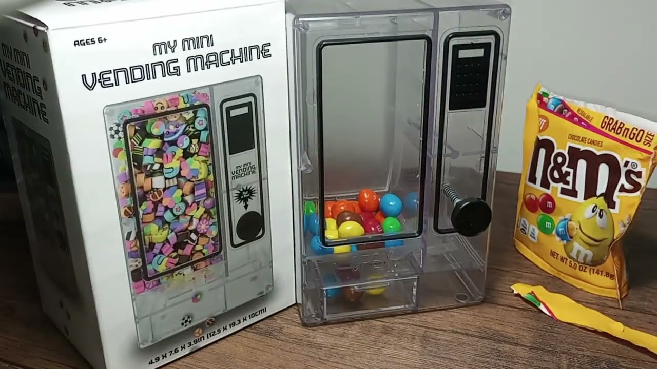 Illustrative example of my mini vending machine